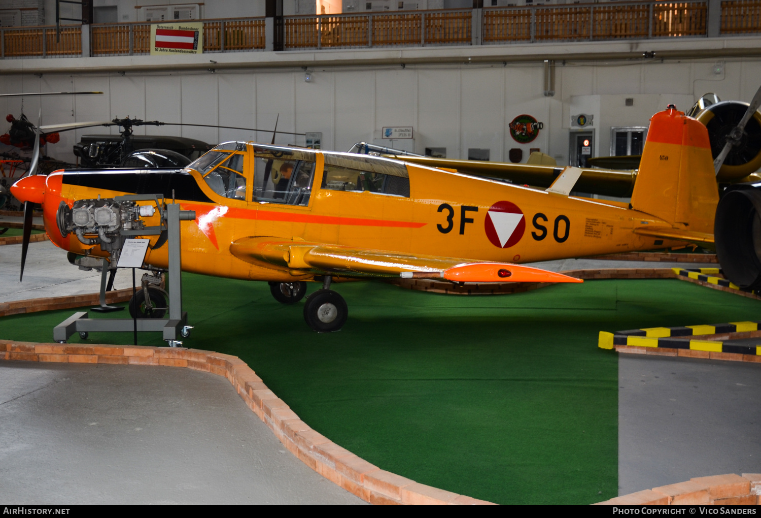 Aircraft Photo of 3F-SO | Saab 91D Safir | Austria - Air Force | AirHistory.net #695138