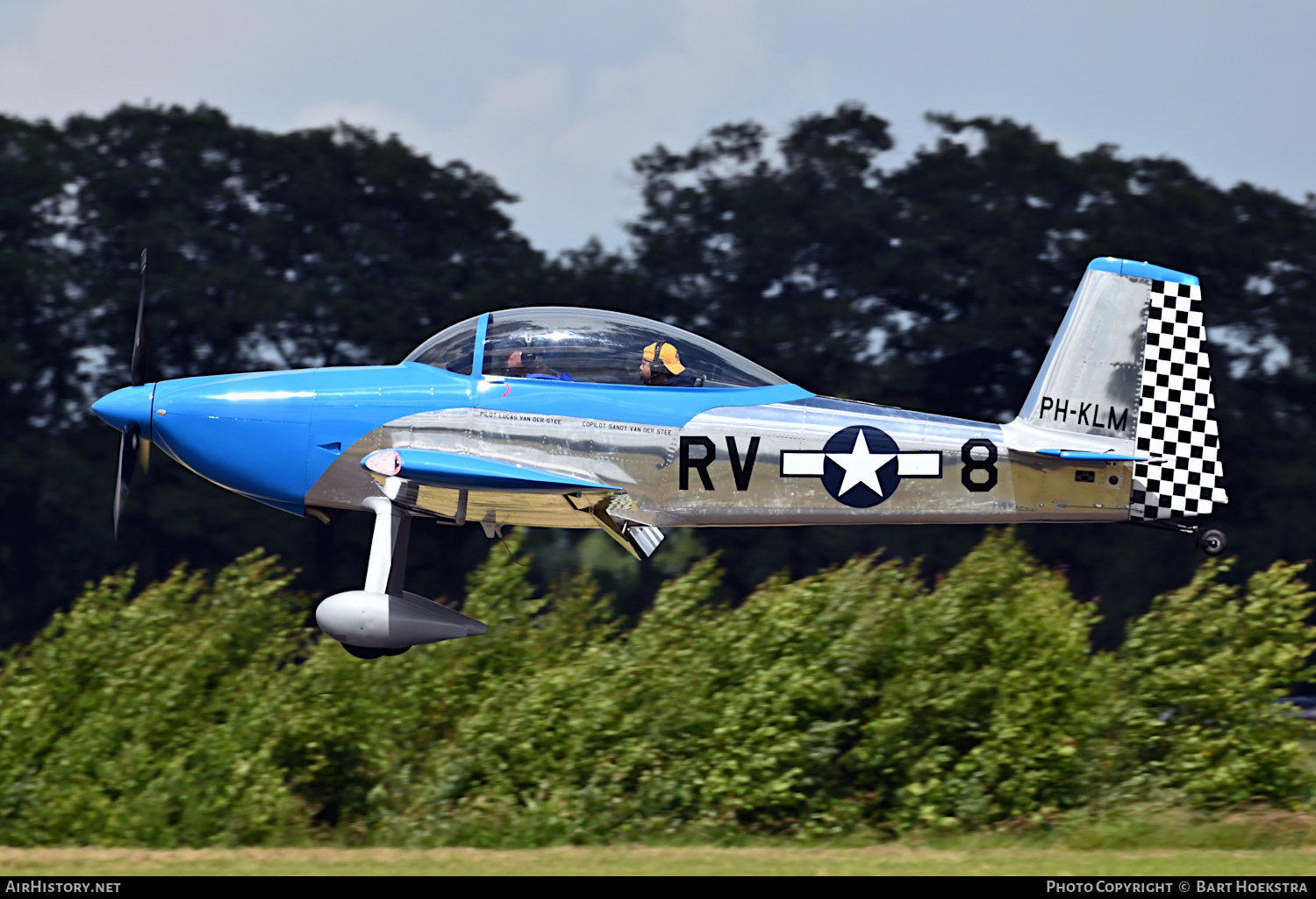 Aircraft Photo of PH-KLM | Van's RV-8 | AirHistory.net #695185