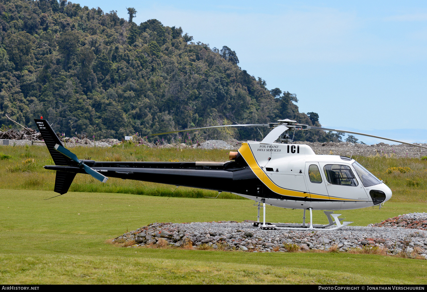 Aircraft Photo of ZK-ICI / ICI | Aerospatiale AS-350BA Ecureuil | Fox/Franz Heli Services | AirHistory.net #695190