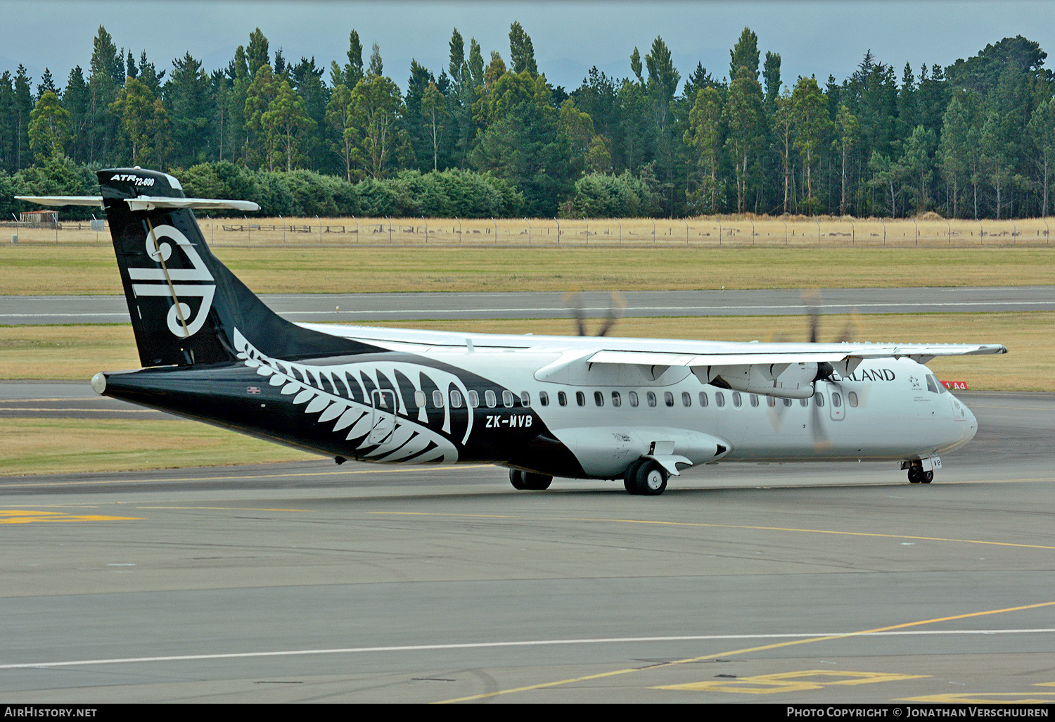 Aircraft Photo of ZK-MVB | ATR ATR-72-600 (ATR-72-212A) | Air New Zealand | AirHistory.net #695215