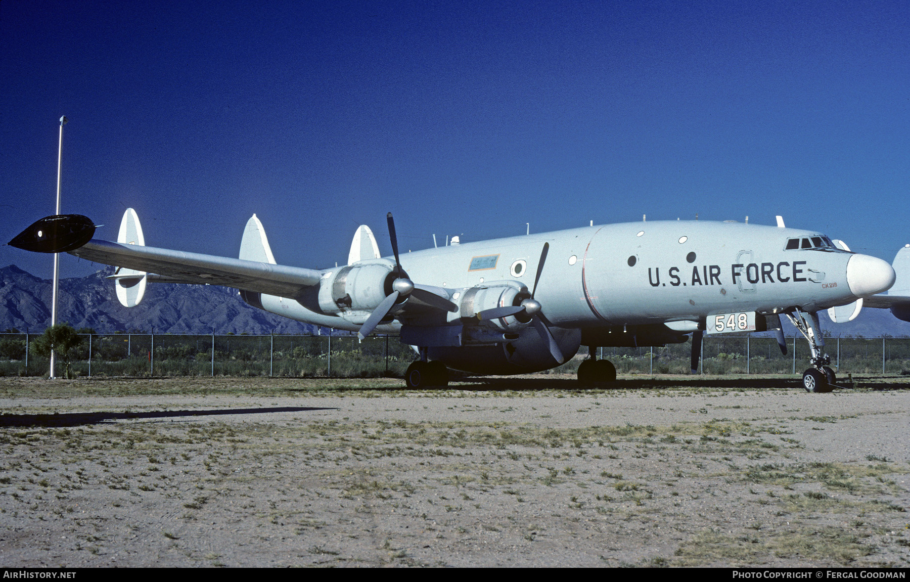 Aircraft Photo of 53-548 / 30548 | Lockheed EC-121T Warning Star | USA - Air Force | AirHistory.net #695226