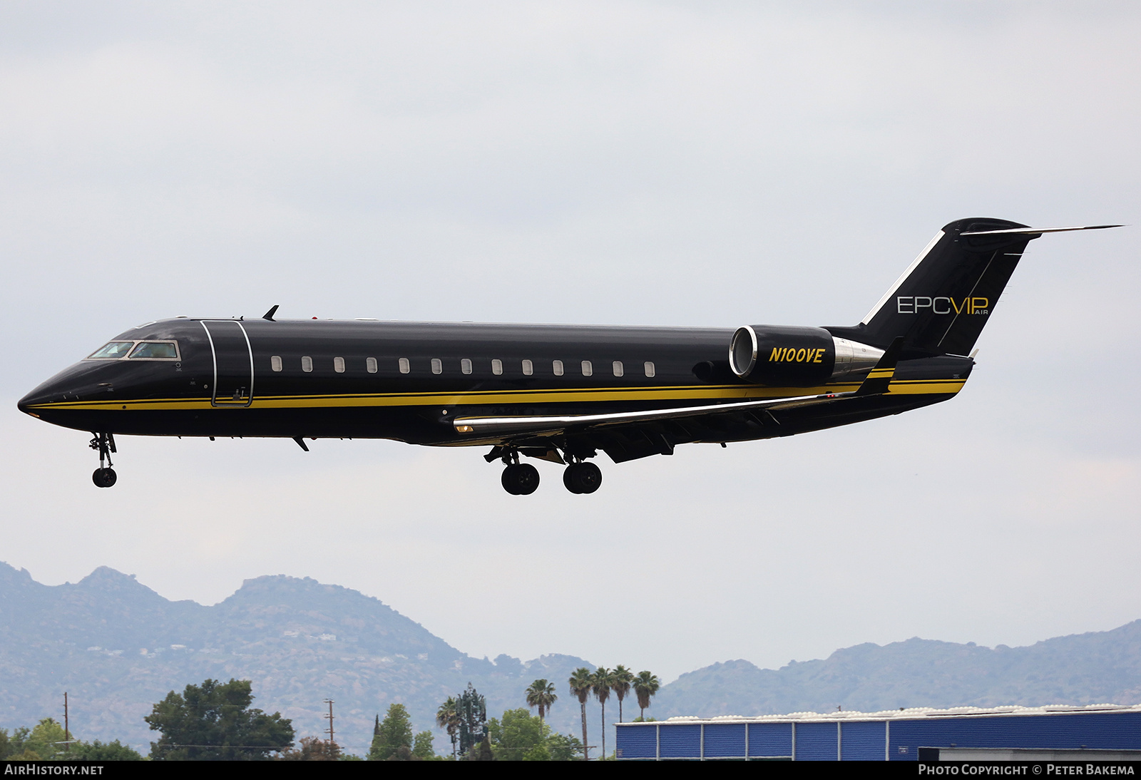 Aircraft Photo of N100VE | Bombardier Challenger 850 (CRJ-200SE/CL-600-2B19) | EPCVIP Air | AirHistory.net #695240