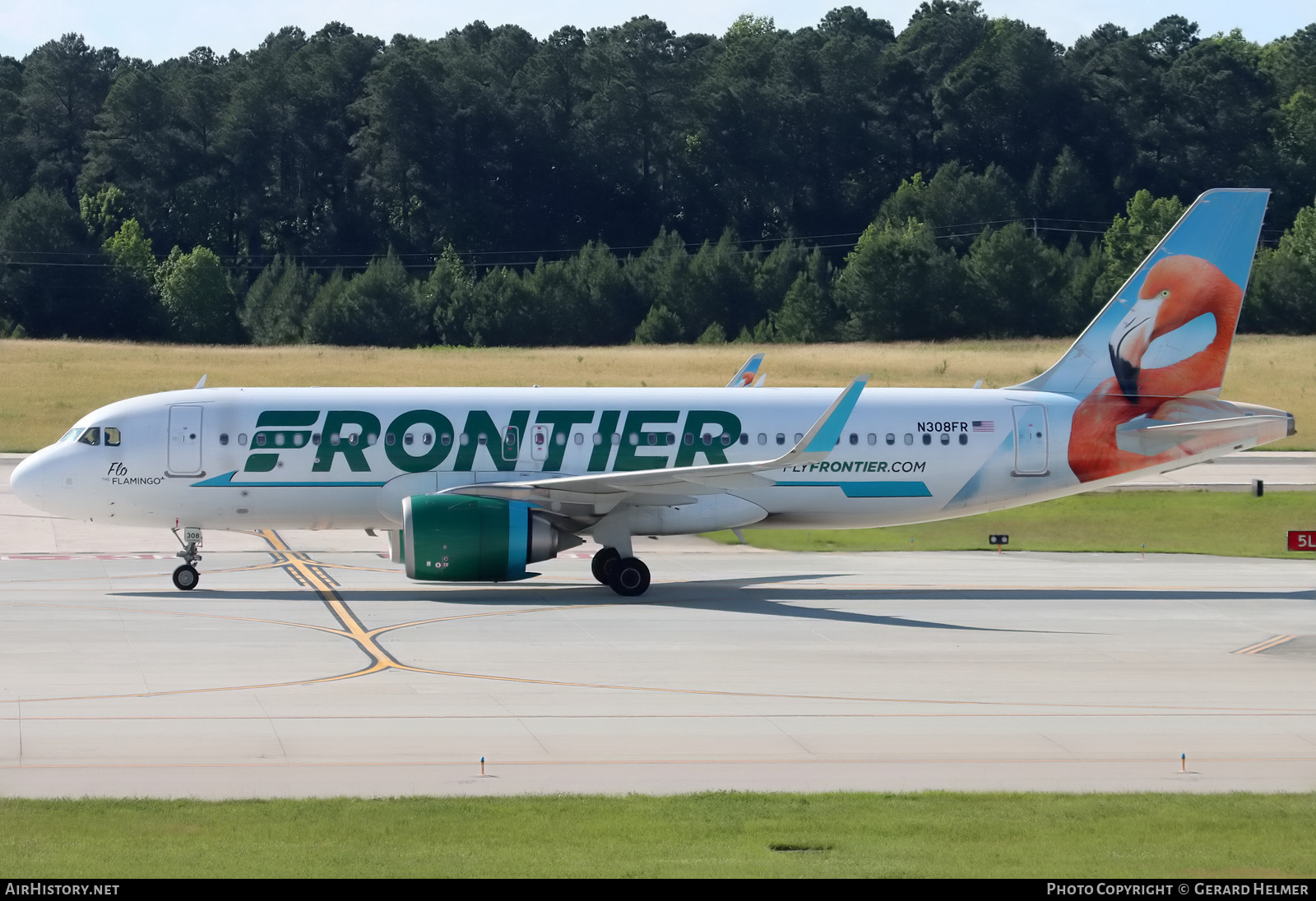 Aircraft Photo of N308FR | Airbus A320-251N | Frontier Airlines | AirHistory.net #695260