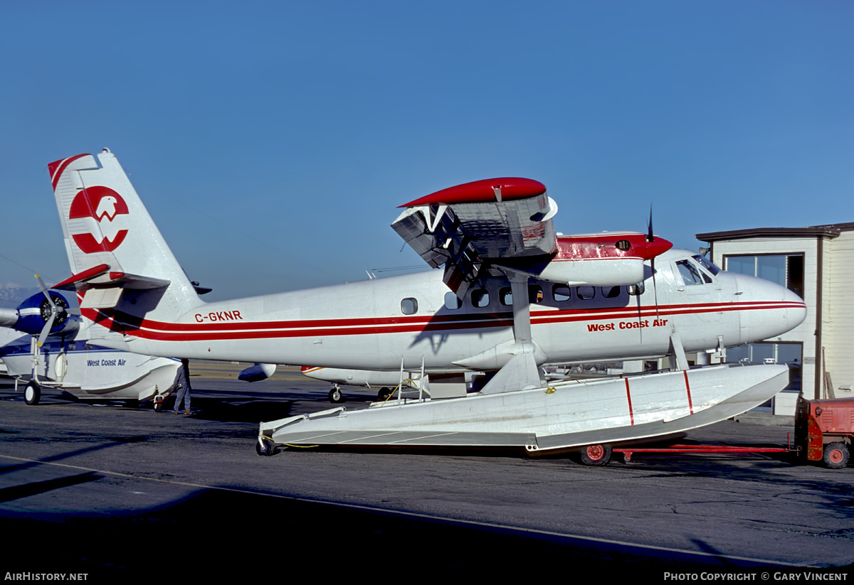 Aircraft Photo of C-GKNR | De Havilland Canada DHC-6-100 Twin Otter | West Coast Air Services | AirHistory.net #695294