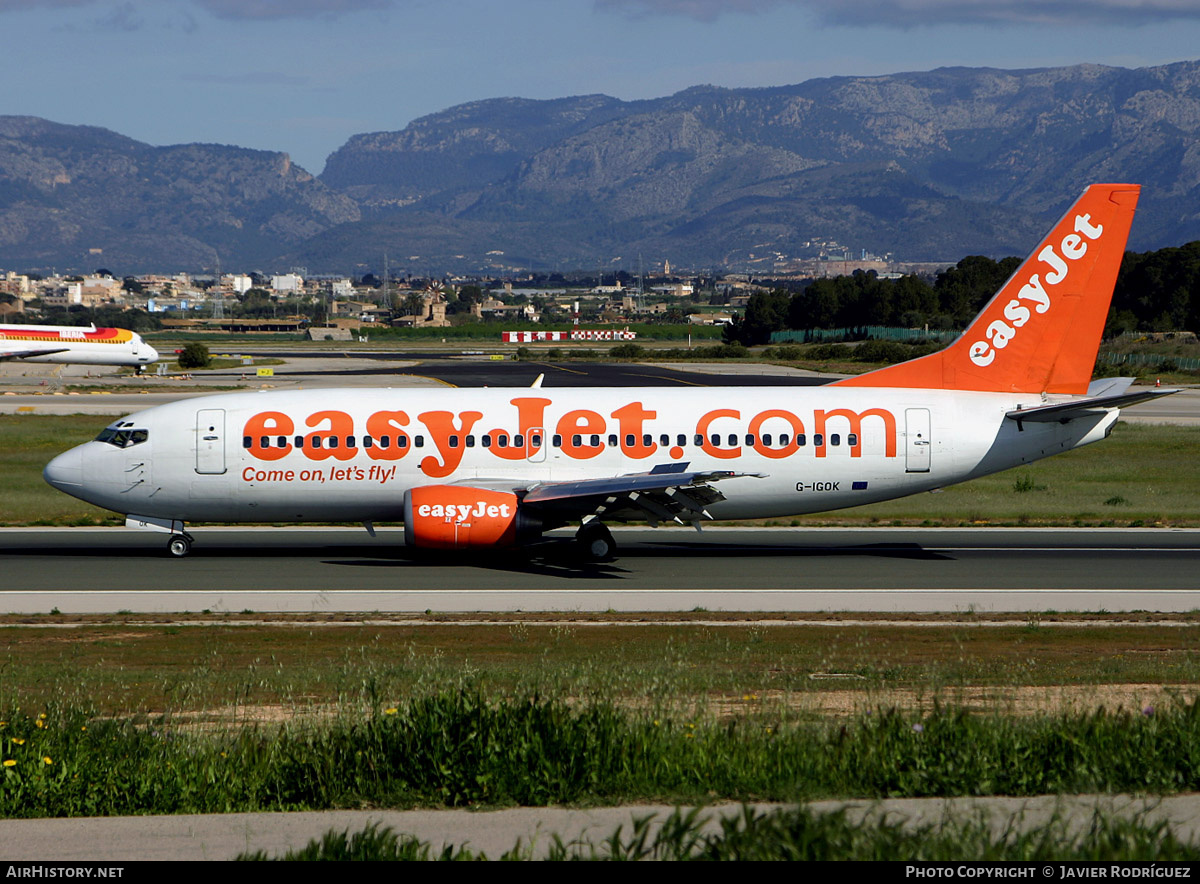 Aircraft Photo of G-IGOK | Boeing 737-36N | EasyJet | AirHistory.net #695306