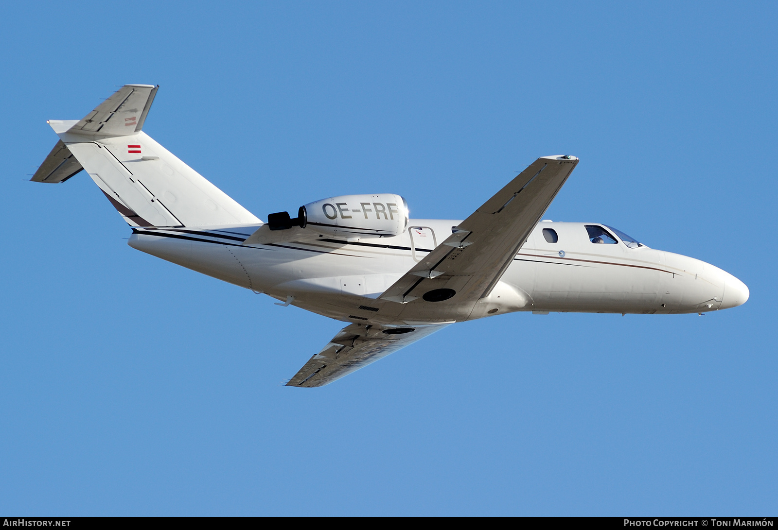 Aircraft Photo of OE-FRF | Cessna 525 CitationJet CJ1 | AirHistory.net #695312
