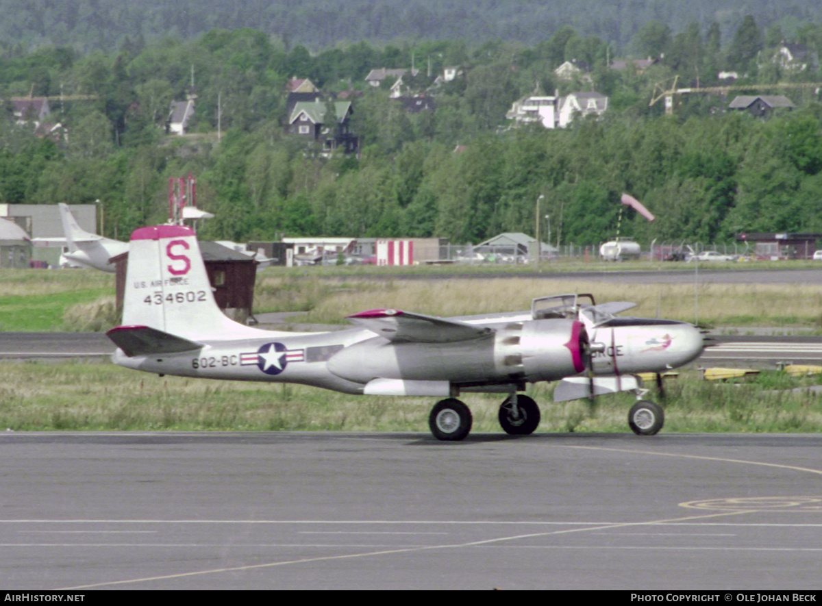 Aircraft Photo of N167B / 434602 | Douglas A-26B Invader | Scandinavian Historic Flight | USA - Air Force | AirHistory.net #695323