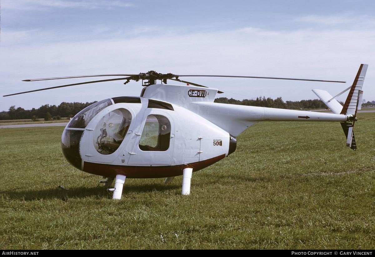Aircraft Photo of CF-DWI | Hughes 500C (369HS) | AirHistory.net #695337