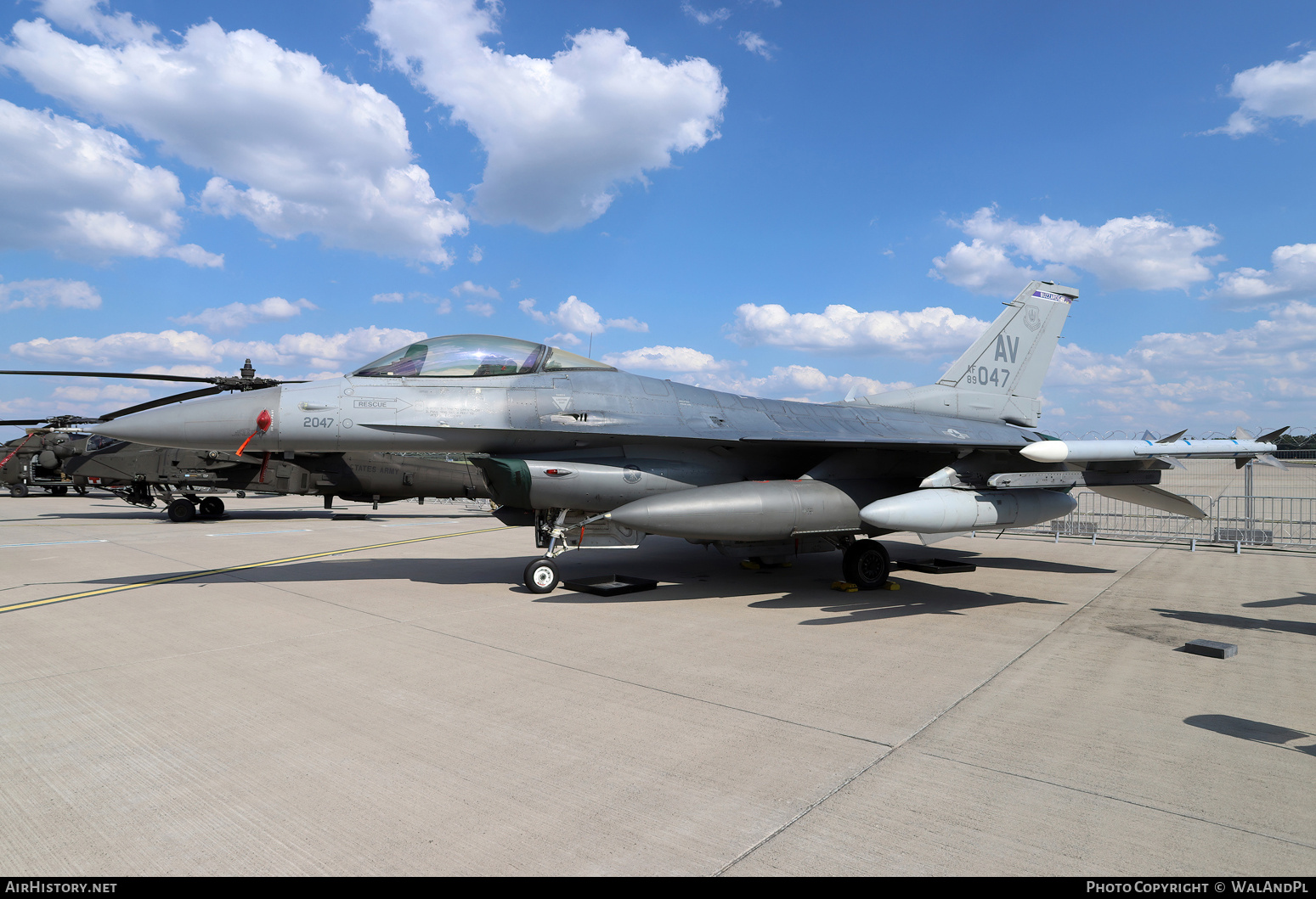 Aircraft Photo of 89-2047 / AF89-047 | General Dynamics F-16CM Fighting Falcon | USA - Air Force | AirHistory.net #695344