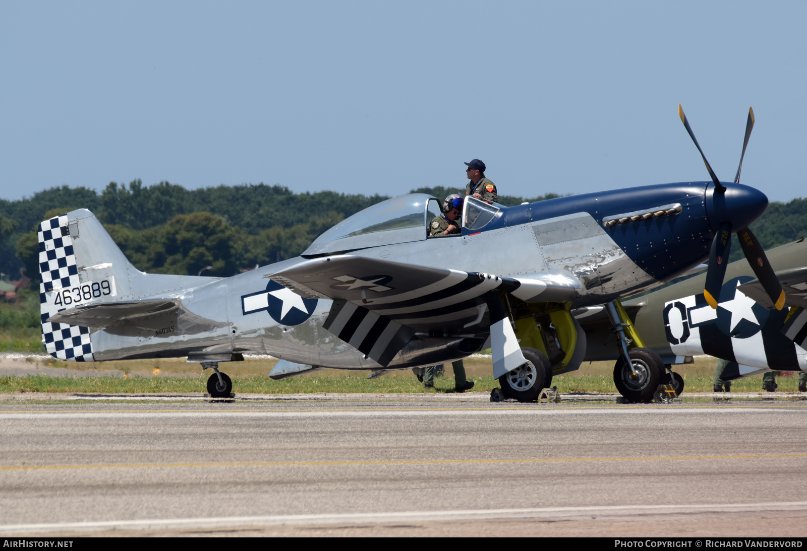 Aircraft Photo of N4034S / 44-63889 | North American P-51D Mustang | USA - Air Force | AirHistory.net #695352