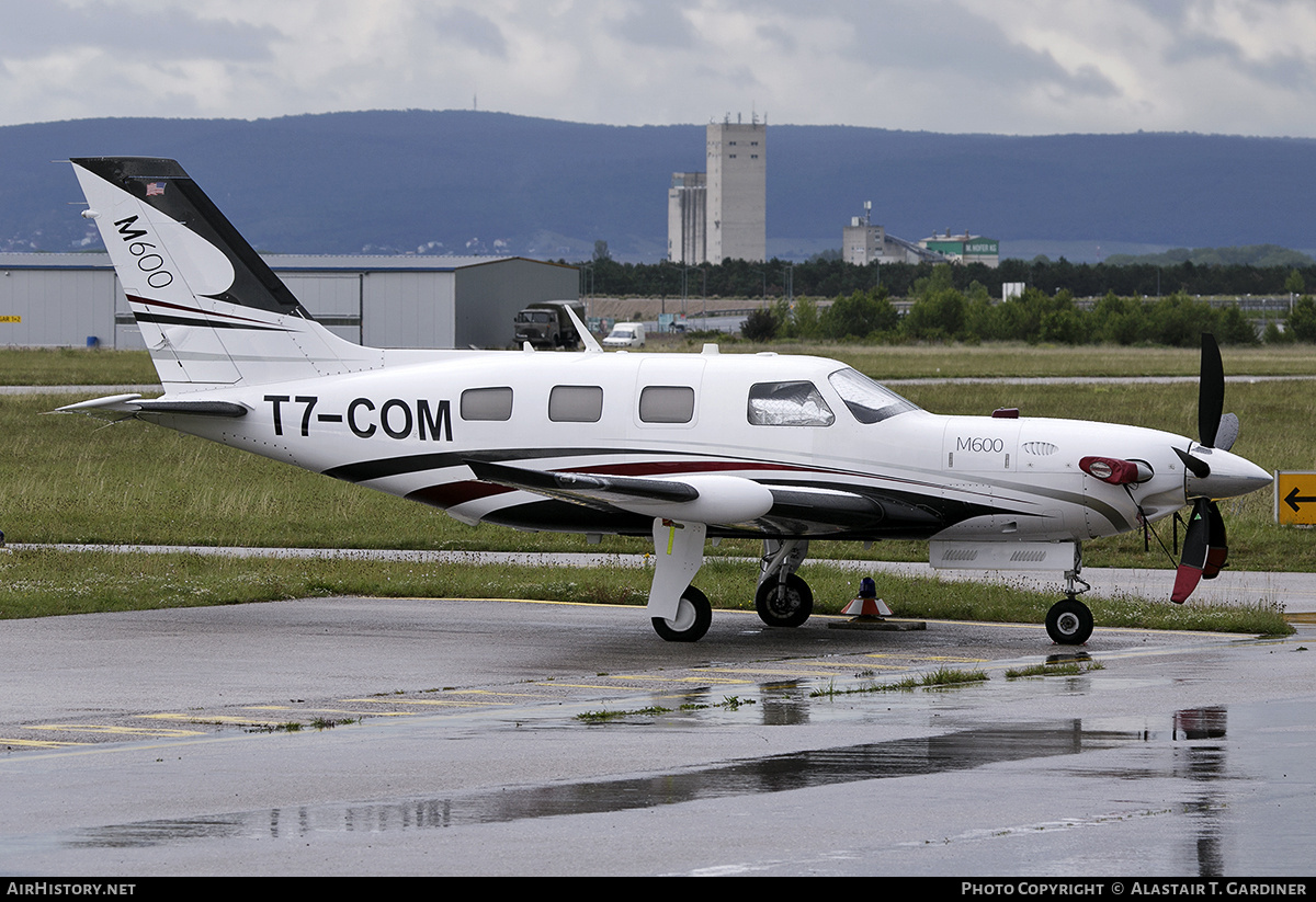 Aircraft Photo of T7-COM | Piper PA-46 600M Meridian | AirHistory.net #695365