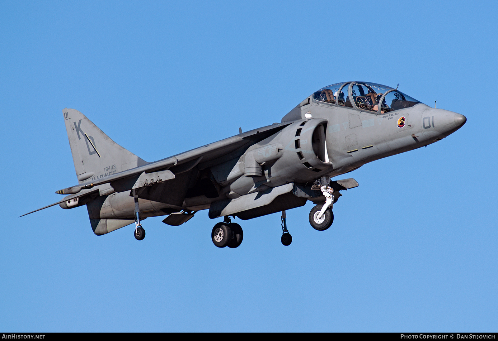 Aircraft Photo of 164113 | McDonnell Douglas TAV-8B Harrier II | USA - Marines | AirHistory.net #695366