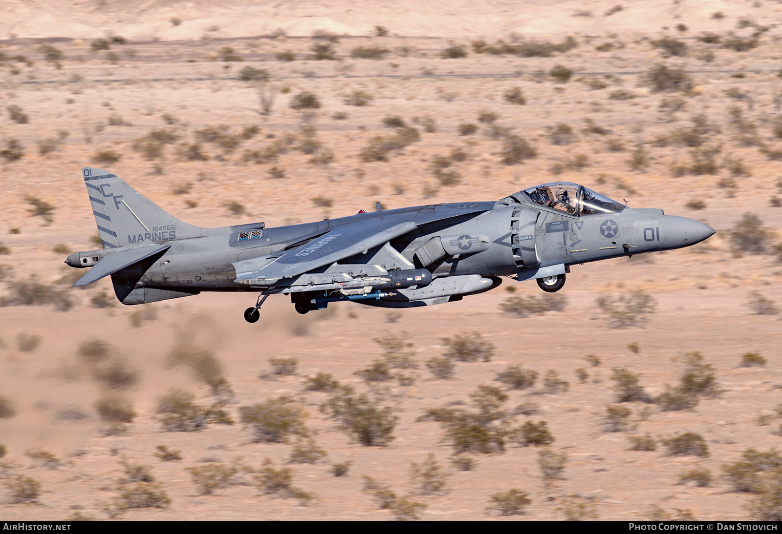 Aircraft Photo of 164566 | Boeing AV-8B Harrier II+ | USA - Marines | AirHistory.net #695380