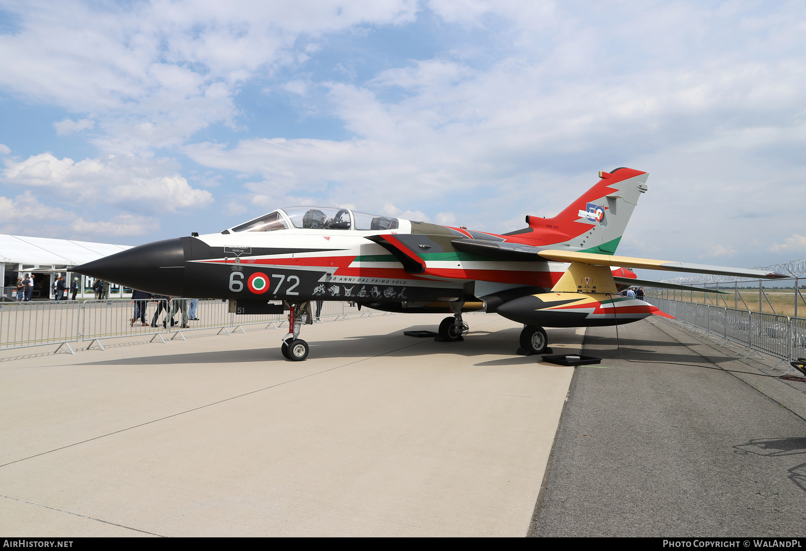 Aircraft Photo of MM7051 | Panavia Tornado ECR | Italy - Air Force | AirHistory.net #695384