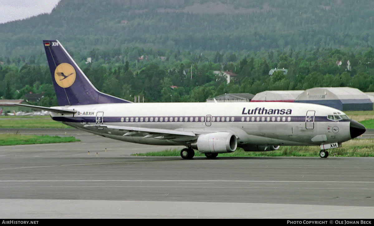 Aircraft Photo of D-ABXH | Boeing 737-330 | Lufthansa | AirHistory.net #695389