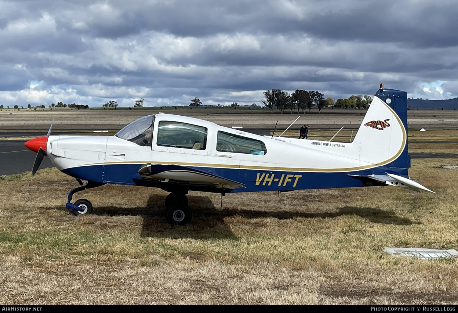 Aircraft Photo of VH-IFT | Grumman American AA-5B Tiger | Mobile One Australia | AirHistory.net #695402