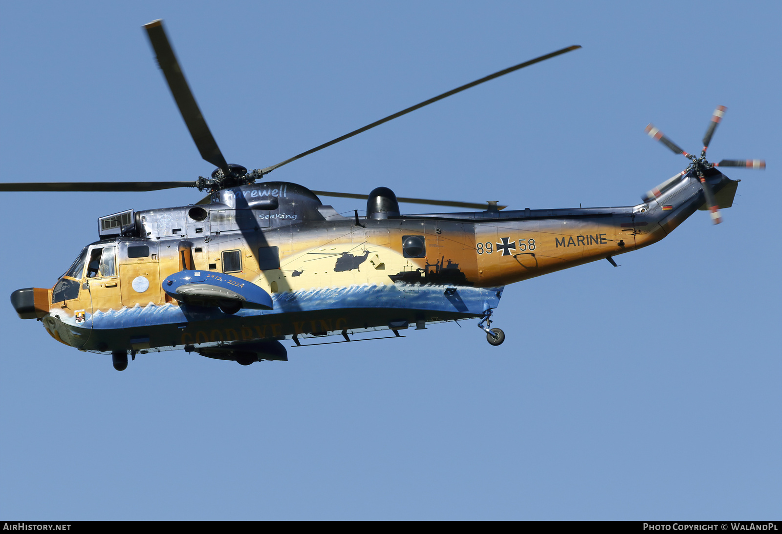 Aircraft Photo of 8958 | Westland WS-61 Sea King Mk41 | Germany - Navy | AirHistory.net #695407