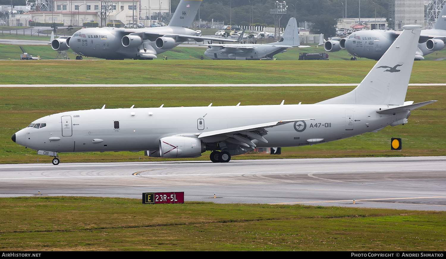 Aircraft Photo of A47-011 | Boeing P-8A Poseidon | Australia - Air Force | AirHistory.net #695429
