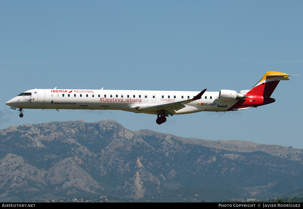 Aircraft Photo of EC-MJP | Bombardier CRJ-1000ER NG (CL-600-2E25) | Iberia Regional | AirHistory.net #695441