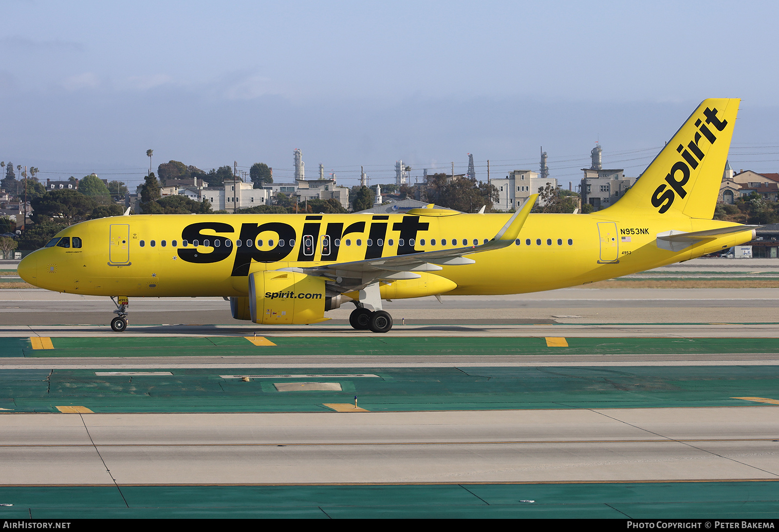 Aircraft Photo of N953NK | Airbus A320-271N | Spirit Airlines | AirHistory.net #695457