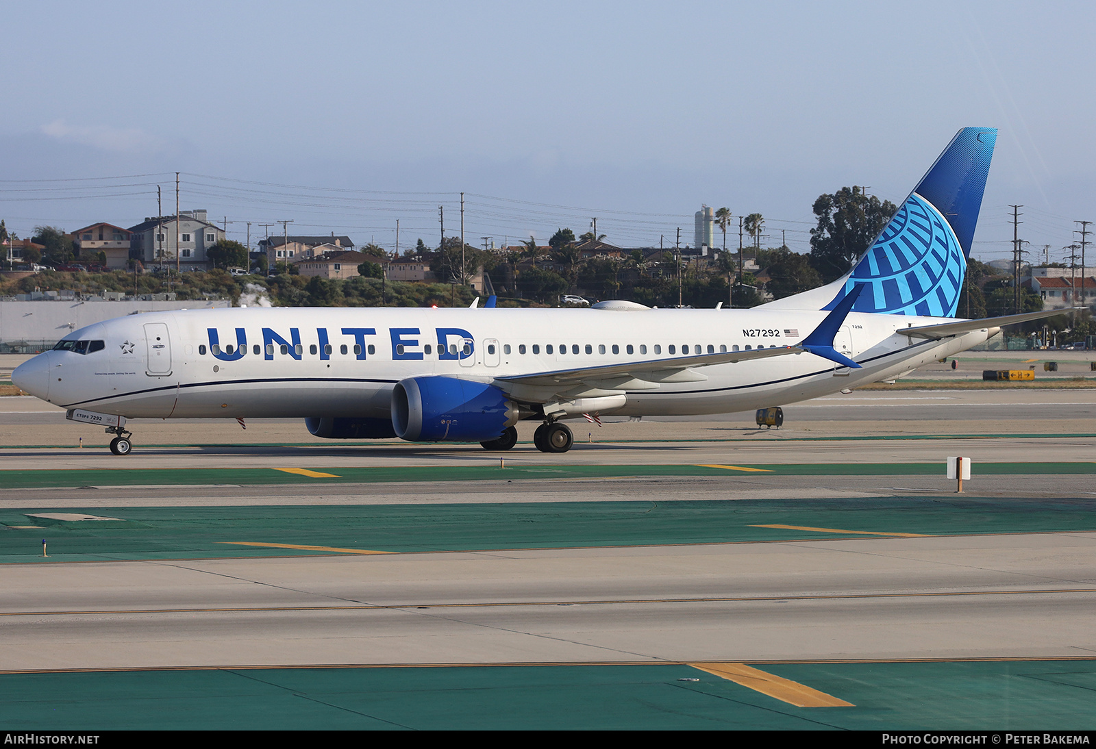 Aircraft Photo of N27292 | Boeing 737-8 Max 8 | United Airlines | AirHistory.net #695466