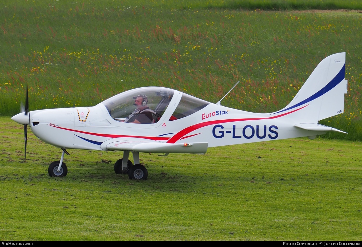 Aircraft Photo of G-LOUS | Evektor-Aerotechnik EV-97 EuroStar SL | AirHistory.net #695468