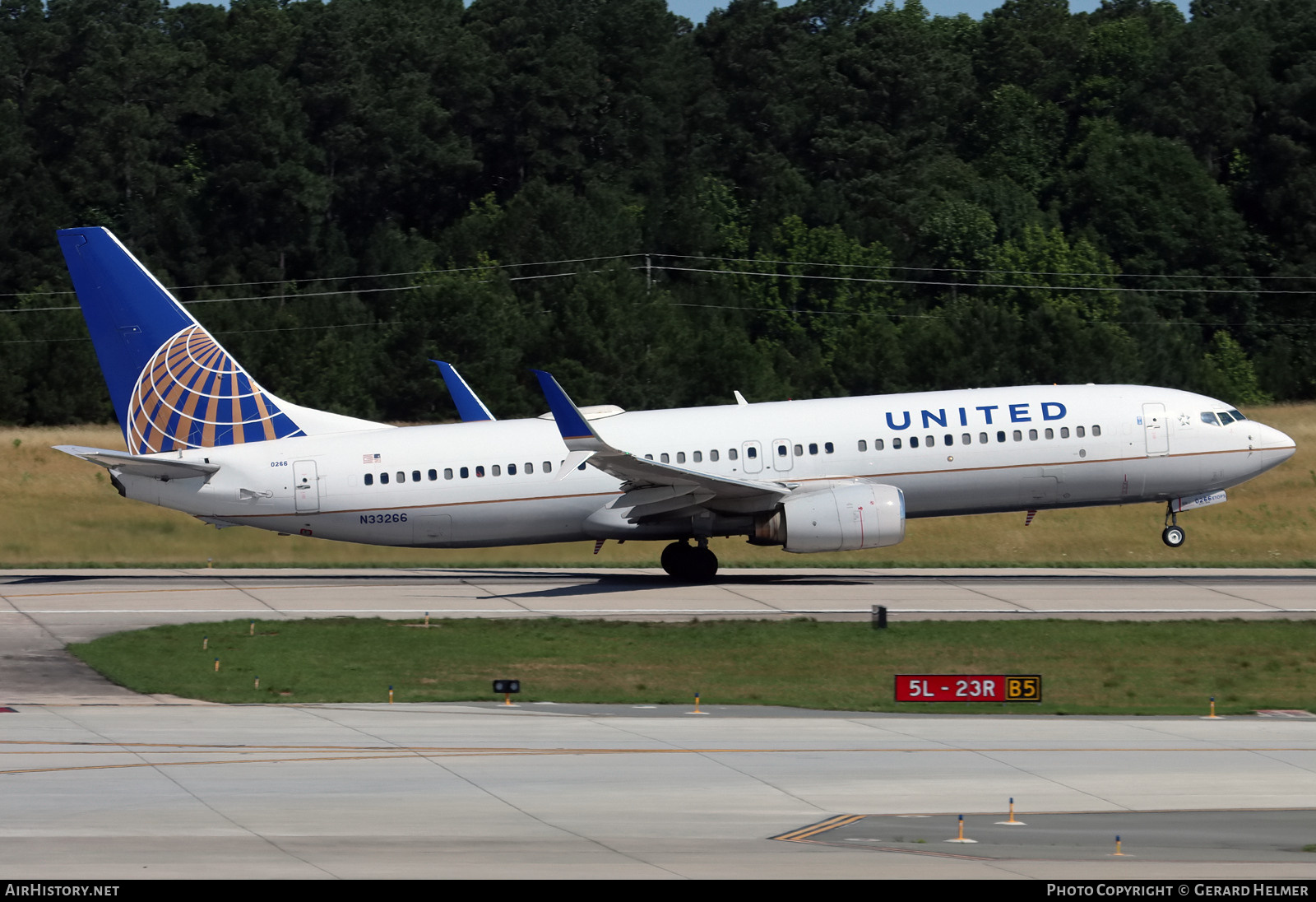 Aircraft Photo of N33266 | Boeing 737-824 | United Airlines | AirHistory.net #695476
