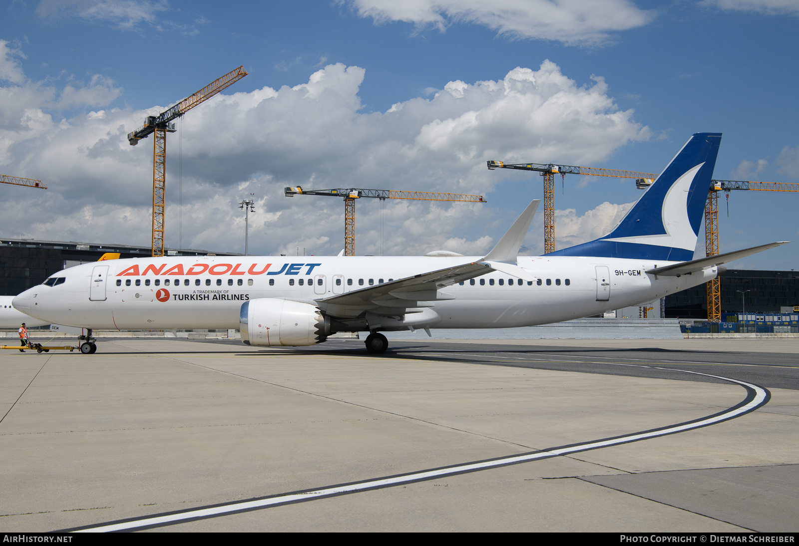 Aircraft Photo of 9H-GEM | Boeing 737-8 Max 8 | AnadoluJet | AirHistory.net #695489