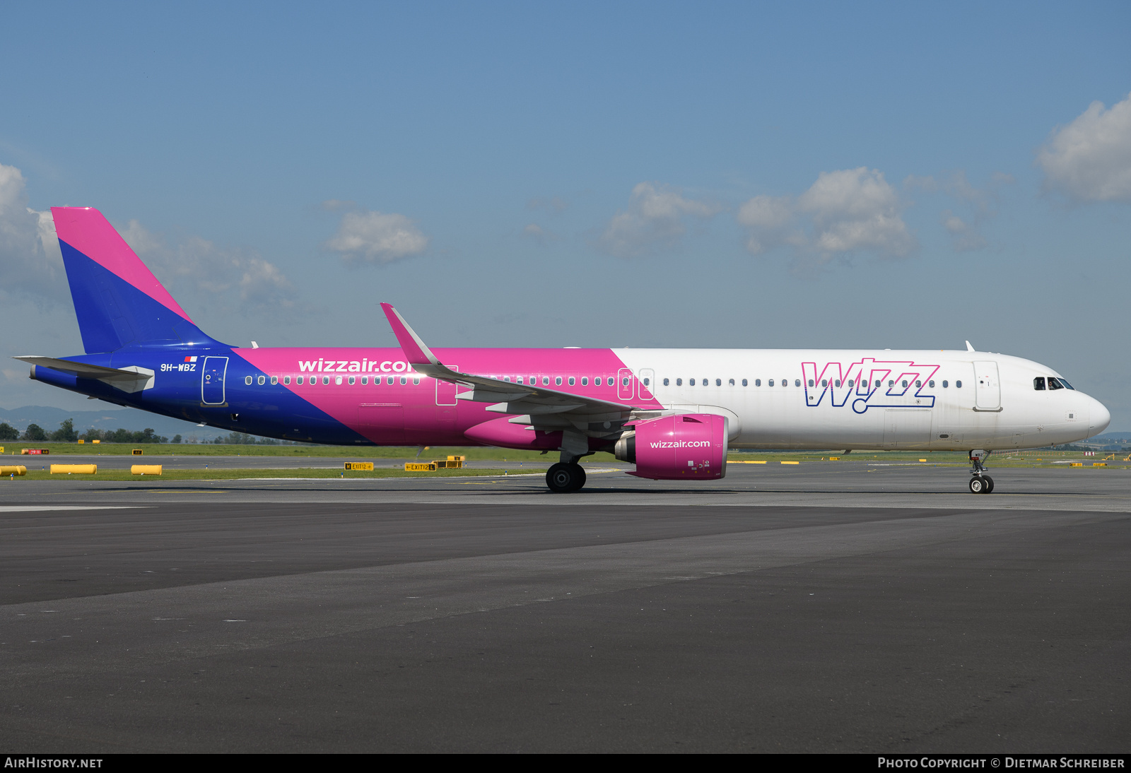 Aircraft Photo of 9H-WBZ | Airbus A321-271NX | Wizz Air | AirHistory.net #695499