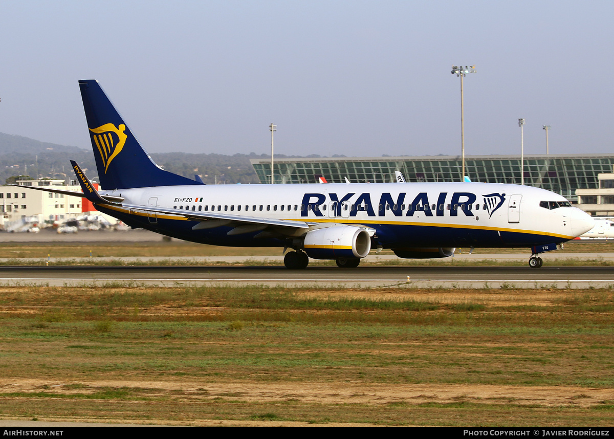 Aircraft Photo of EI-FZO | Boeing 737-800 | Ryanair | AirHistory.net #695525