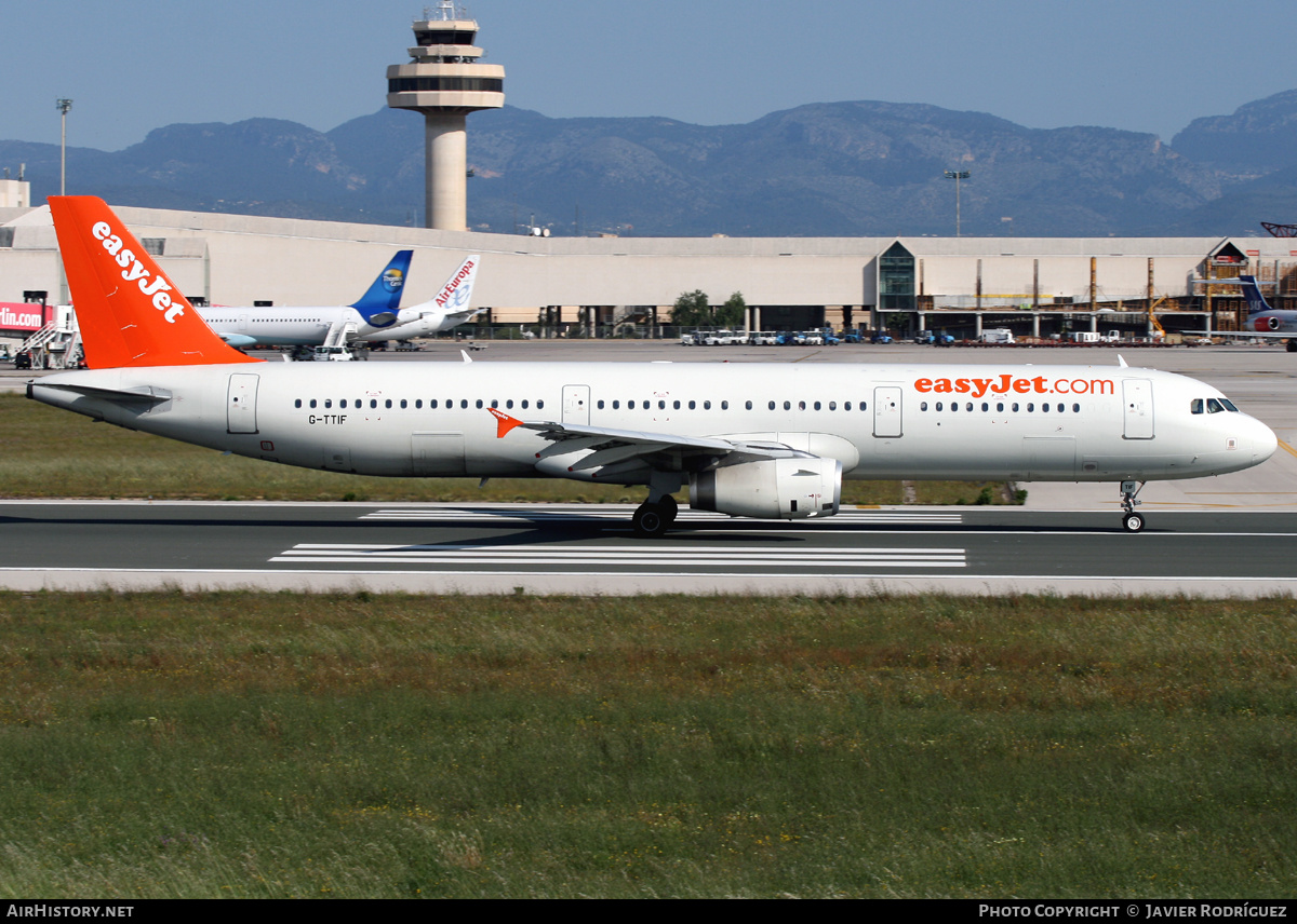 Aircraft Photo of G-TTIF | Airbus A321-231 | EasyJet | AirHistory.net #695526
