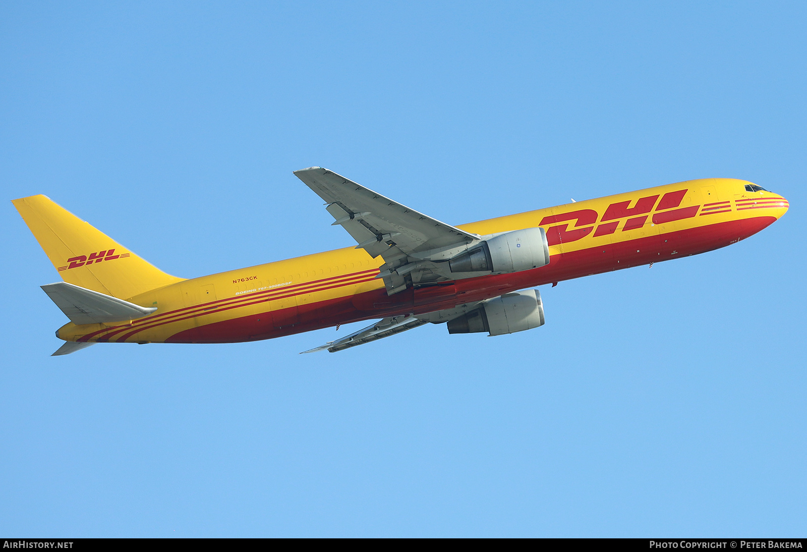 Aircraft Photo of N763CK | Boeing 767-3P6/ER | DHL International | AirHistory.net #695535