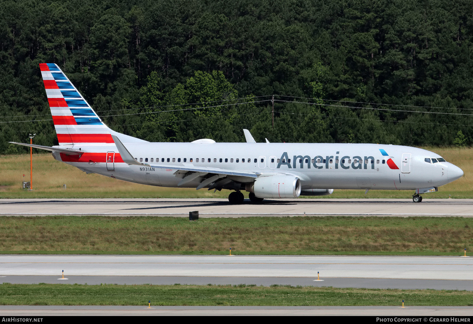 Aircraft Photo of N931AN | Boeing 737-823 | American Airlines | AirHistory.net #695537