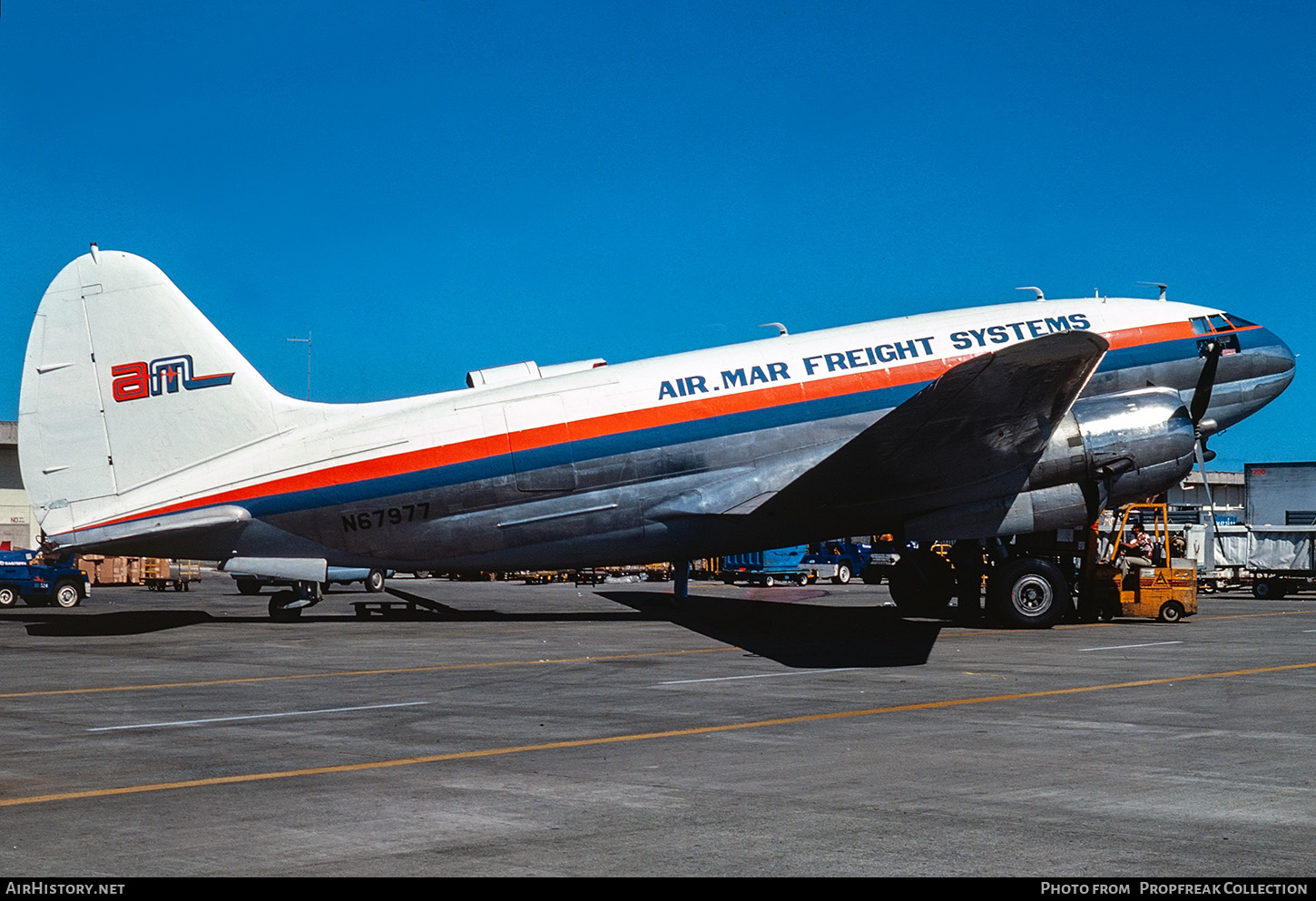 Aircraft Photo of N67977 | Curtiss C-46F Commando | Air Mar Freight Systems | AirHistory.net #695539