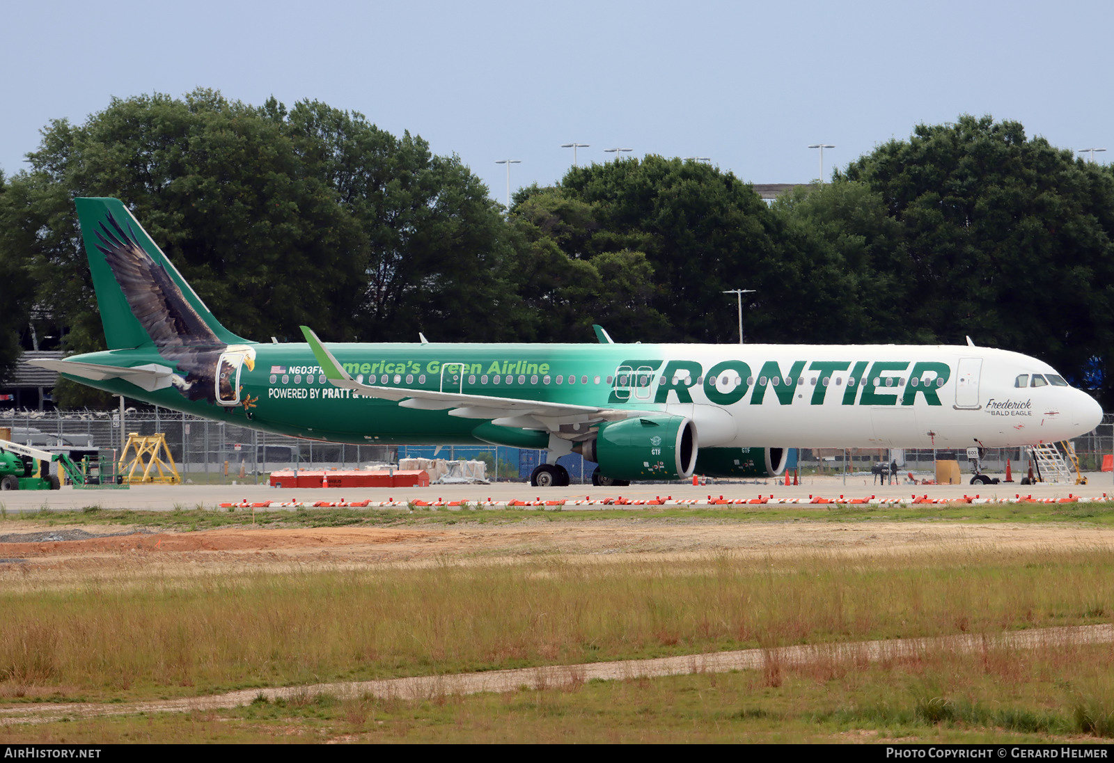 Aircraft Photo of N603FR | Airbus A321-271NX | Frontier Airlines | AirHistory.net #695552
