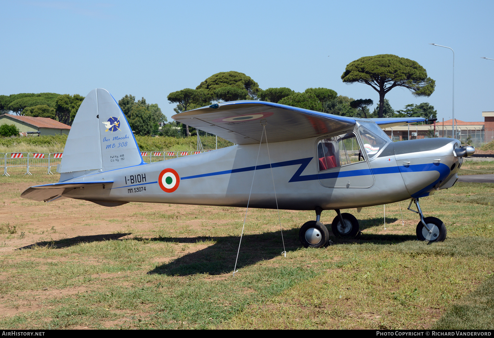 Aircraft Photo of I-BIOH / MM53074 | Aermacchi MB-308 | Italy - Air Force | AirHistory.net #695554