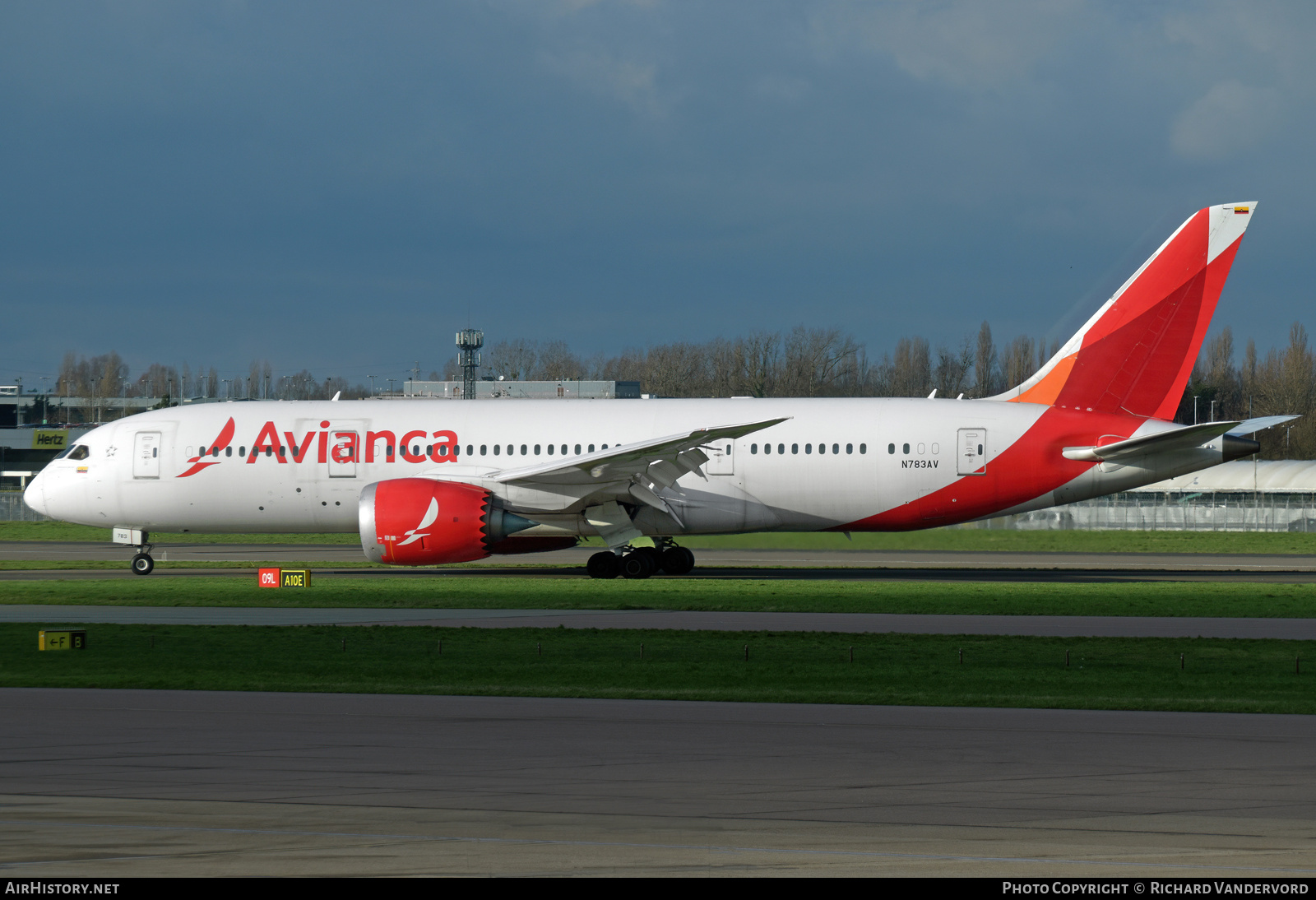 Aircraft Photo of N783AV | Boeing 787-8 Dreamliner | Avianca | AirHistory.net #695558