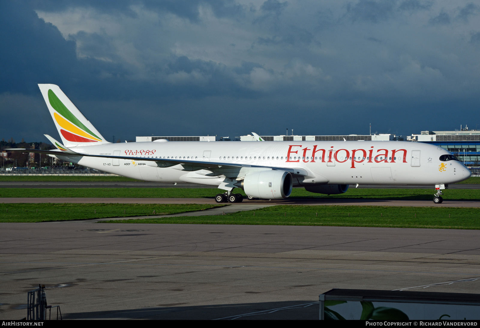 Aircraft Photo of ET-AZI | Airbus A350-941 | Ethiopian Airlines | AirHistory.net #695562