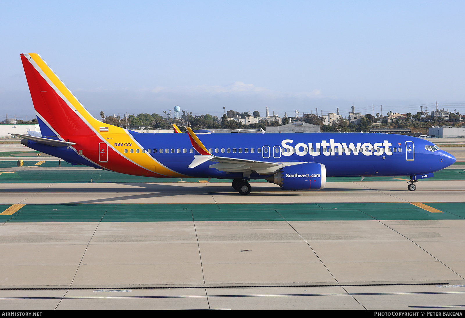 Aircraft Photo of N8873S | Boeing 737-8 Max 8 | Southwest Airlines | AirHistory.net #695563