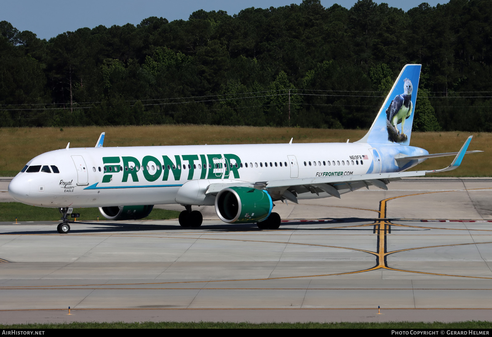 Aircraft Photo of N619FR | Airbus A321-271NX | Frontier Airlines | AirHistory.net #695566