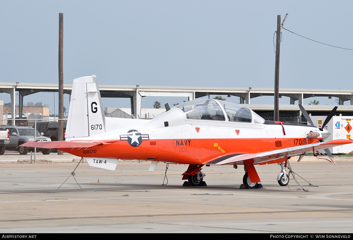 Aircraft Photo of 166170 | Hawker Beechcraft T-6B Texan II | USA - Navy | AirHistory.net #695587