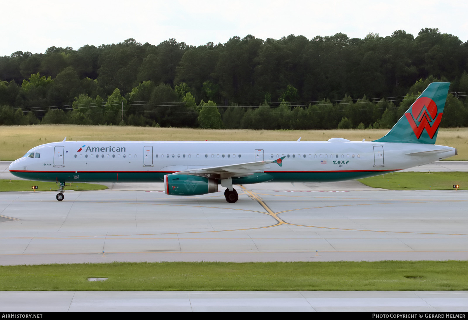 Aircraft Photo of N580UW | Airbus A321-231 | American Airlines | America West Airlines | AirHistory.net #695591