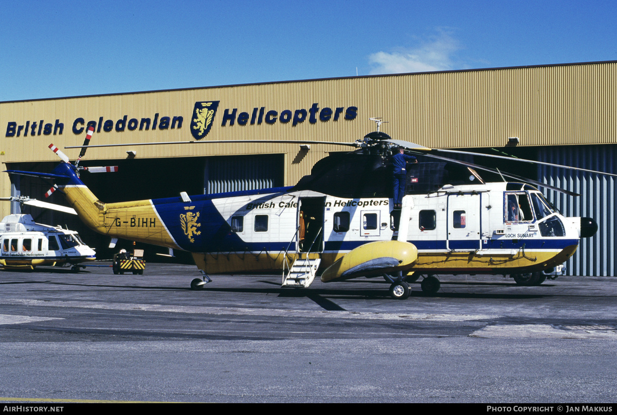 Aircraft Photo of G-BIHH | Sikorsky S-61N MkII | British Caledonian Helicopters | AirHistory.net #695593