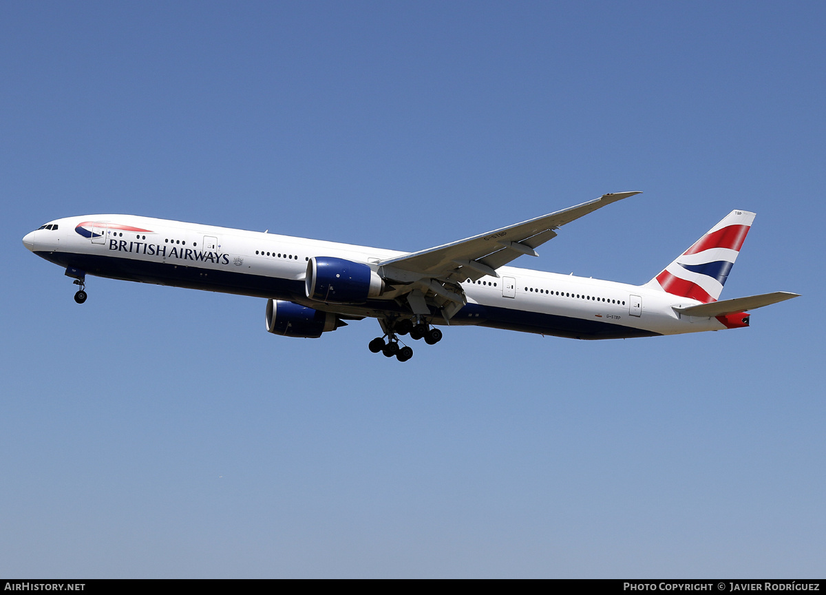 Aircraft Photo of G-STBP | Boeing 777-300/ER | British Airways | AirHistory.net #695600