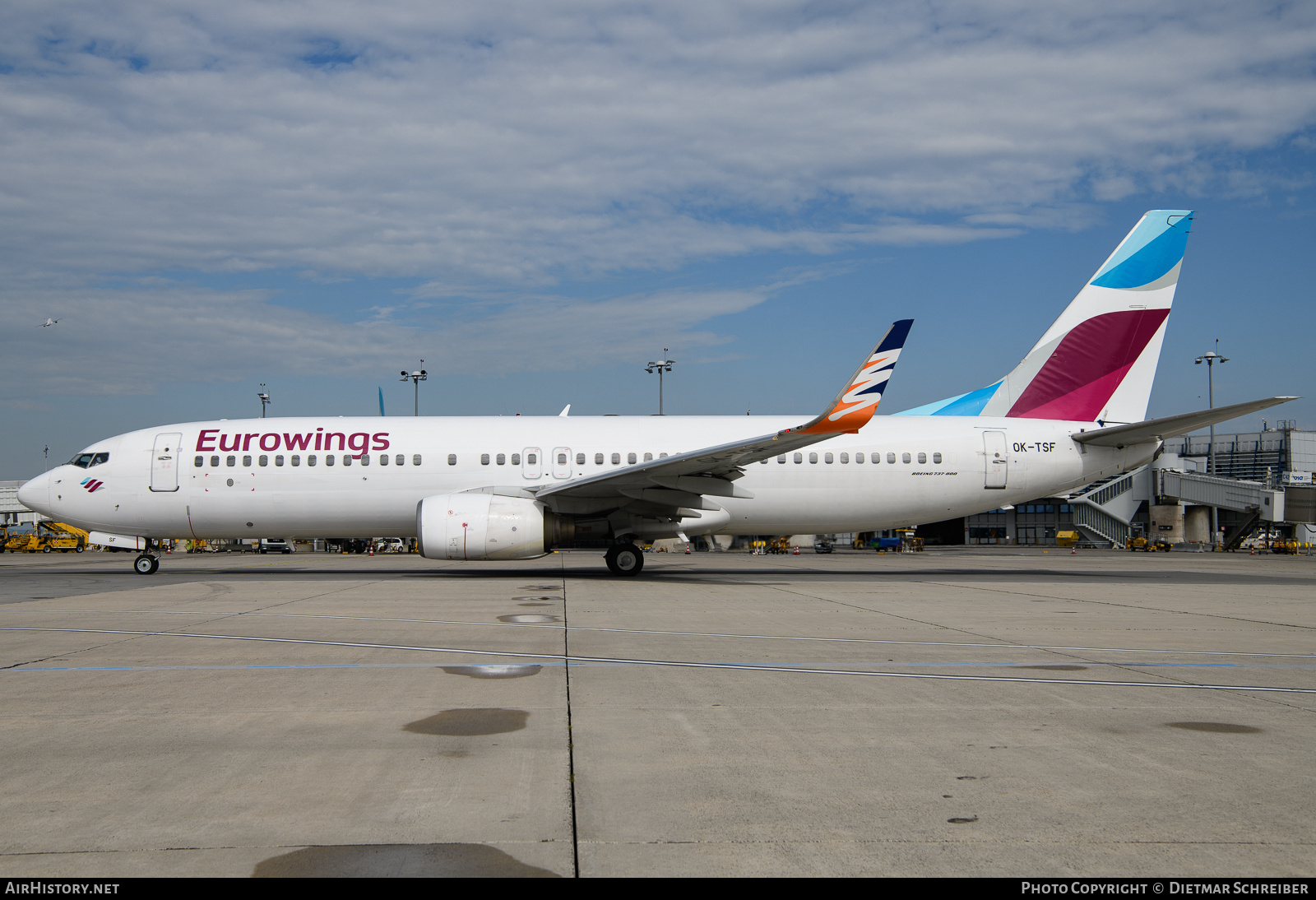 Aircraft Photo of OK-TSF | Boeing 737-8GJ | Eurowings | AirHistory.net #695606