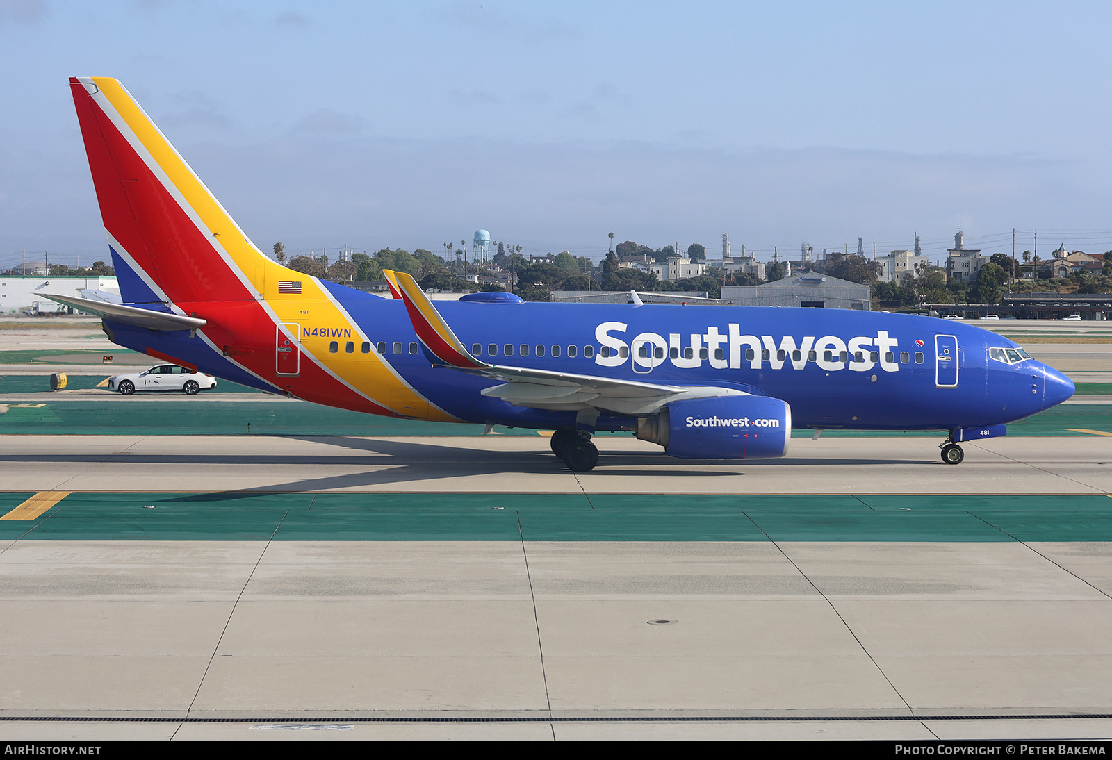 Aircraft Photo of N481WN | Boeing 737-7H4 | Southwest Airlines | AirHistory.net #695614