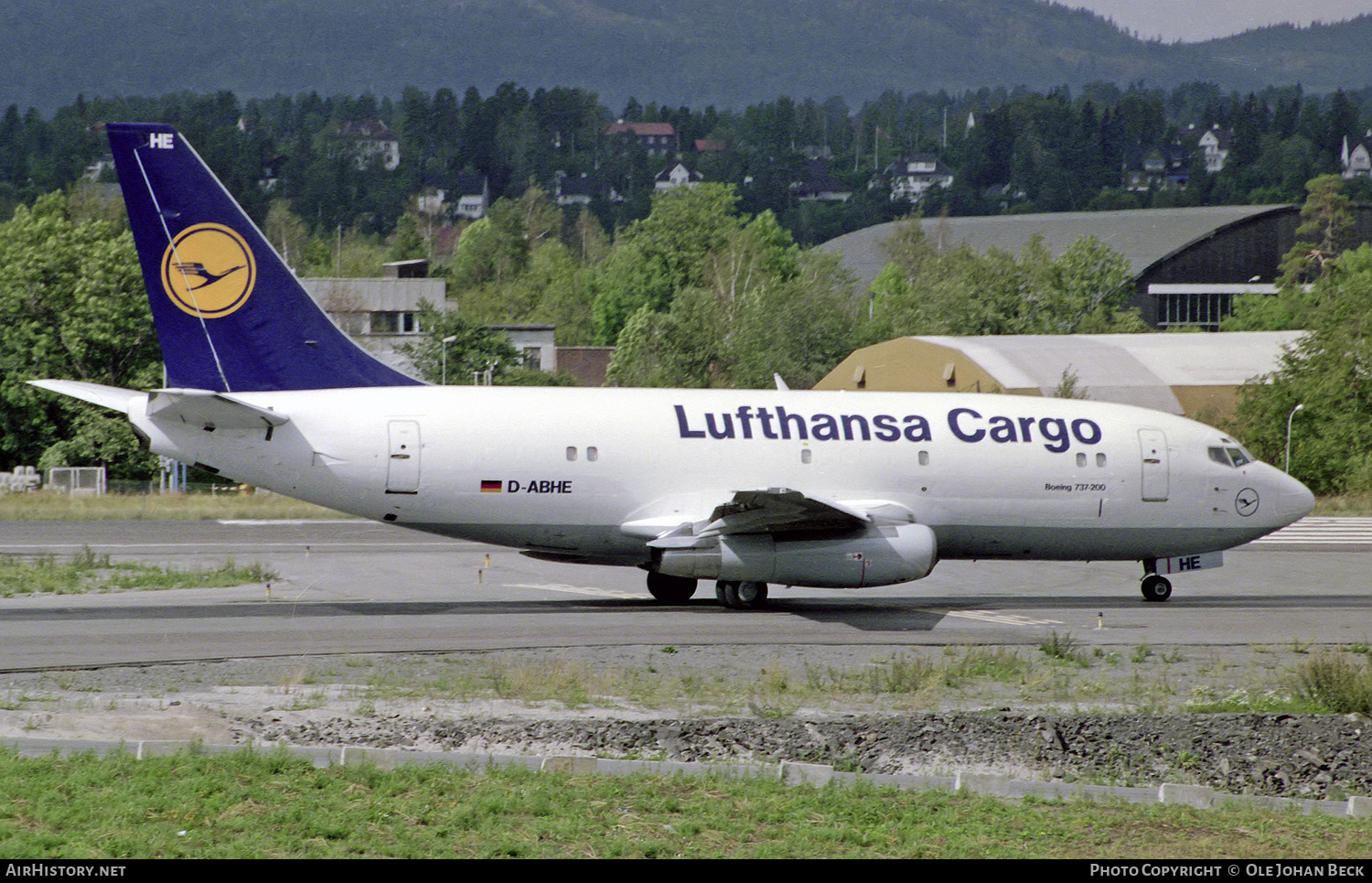 Aircraft Photo of D-ABHE | Boeing 737-230C | Lufthansa Cargo | AirHistory.net #695622
