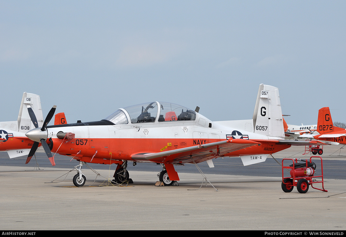 Aircraft Photo of 166057 | Hawker Beechcraft T-6B Texan II | USA - Navy | AirHistory.net #695640