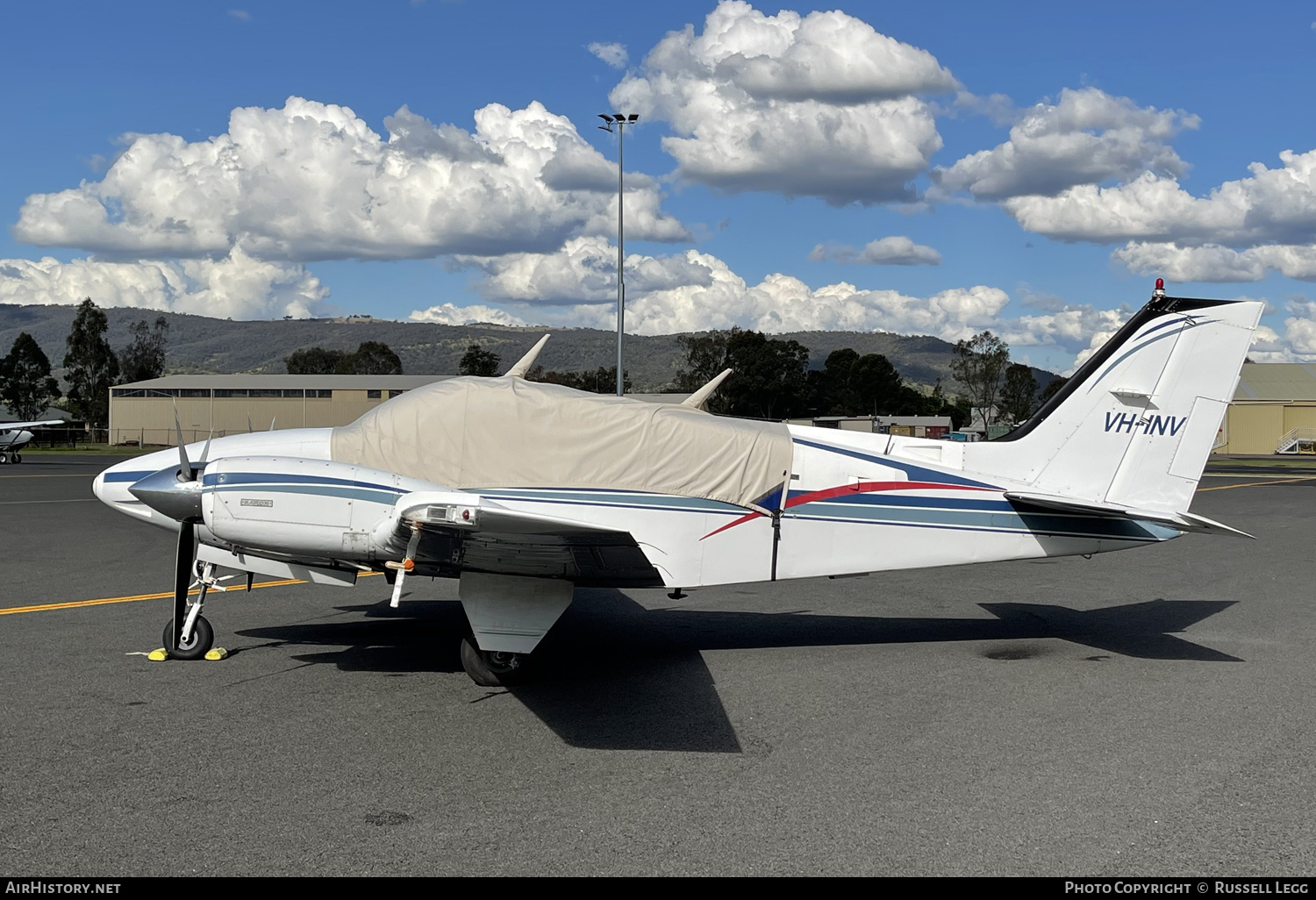 Aircraft Photo of VH-INV | Beech B55 Baron (95-B55) | AirHistory.net #695662