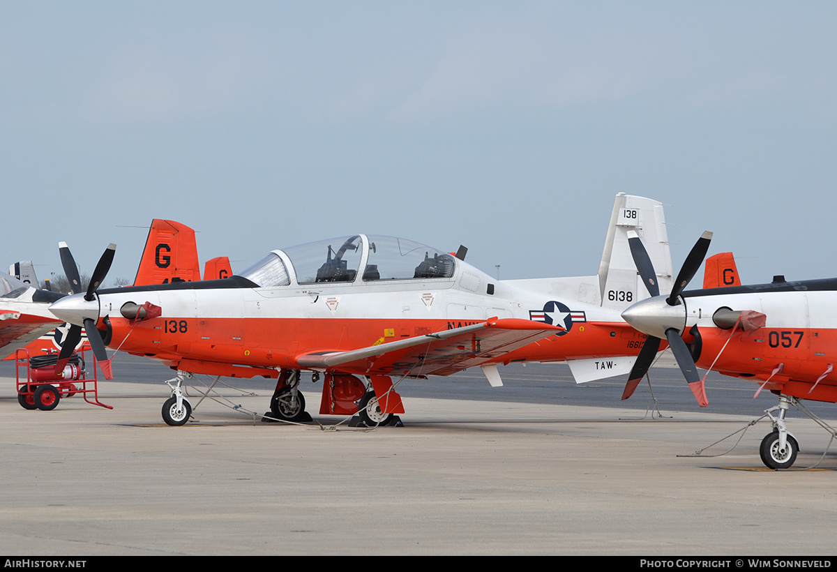 Aircraft Photo of 166138 | Hawker Beechcraft T-6B Texan II | USA - Navy | AirHistory.net #695683